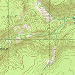 United States Geological Survey Mount Washburn, WY (1986, 24000-Scale) digital map