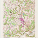 United States Geological Survey Mount Washington, KY (1982, 24000-Scale) digital map