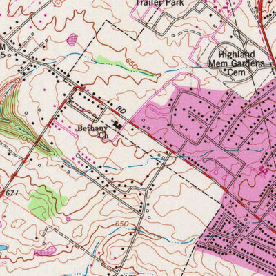 United States Geological Survey Mount Washington, KY (1982, 24000-Scale) digital map