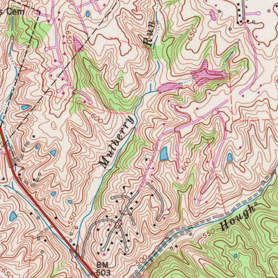 United States Geological Survey Mount Washington, KY (1982, 24000-Scale) digital map