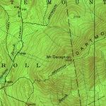 United States Geological Survey Mount Washington, NH (1935, 62500-Scale) digital map