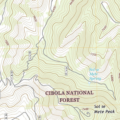United States Geological Survey Mount Washington, NM (2020, 24000-Scale) digital map