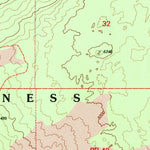 United States Geological Survey Mount Washington, OR (1997, 24000-Scale) digital map