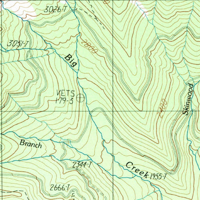 United States Geological Survey Mount Washington, WA (1985, 24000-Scale) digital map