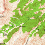 United States Geological Survey Mount Whitney, CA (1956, 62500-Scale) digital map