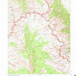United States Geological Survey Mount Whitney, CA (1967, 62500-Scale) digital map