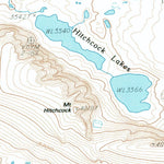 United States Geological Survey Mount Whitney, CA (1993, 24000-Scale) digital map