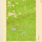 United States Geological Survey Mount Whittlesey, WI (1956, 24000-Scale) digital map