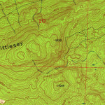United States Geological Survey Mount Whittlesey, WI (1956, 24000-Scale) digital map