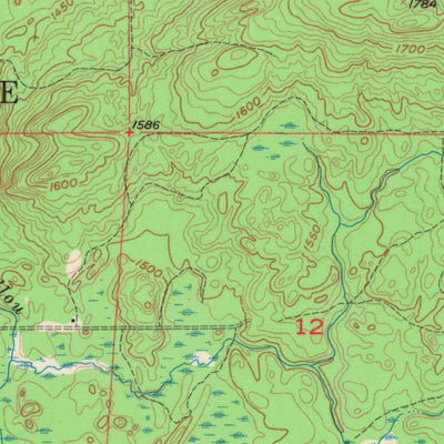 United States Geological Survey Mount Whittlesey, WI (1967, 24000-Scale) digital map