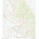 United States Geological Survey Mount Williamson, CA (1984, 24000-Scale) digital map