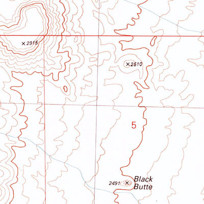 United States Geological Survey Mount Wilson, AZ (1989, 24000-Scale) digital map