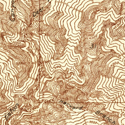 United States Geological Survey Mount Wilson, CA (1934, 24000-Scale) digital map