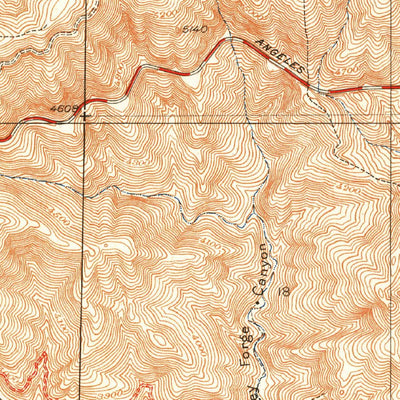 United States Geological Survey Mount Wilson, CA (1939, 24000-Scale) digital map
