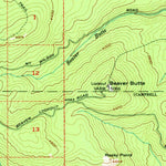 United States Geological Survey Mount Wilson, OR (1956, 62500-Scale) digital map