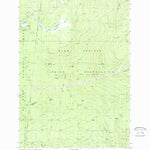United States Geological Survey Mount Wilson, OR (1985, 24000-Scale) digital map