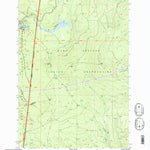 United States Geological Survey Mount Wilson, OR (1996, 24000-Scale) digital map
