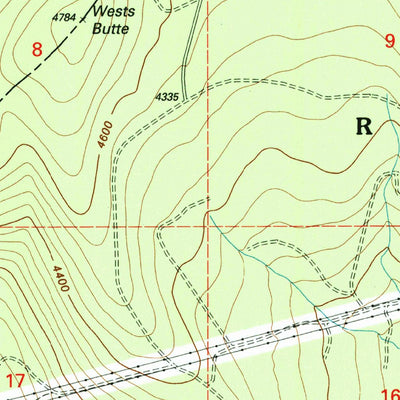 United States Geological Survey Mount Wilson, OR (1996, 24000-Scale) digital map