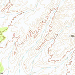 United States Geological Survey Mount Wilson SW, NV (1970, 24000-Scale) digital map