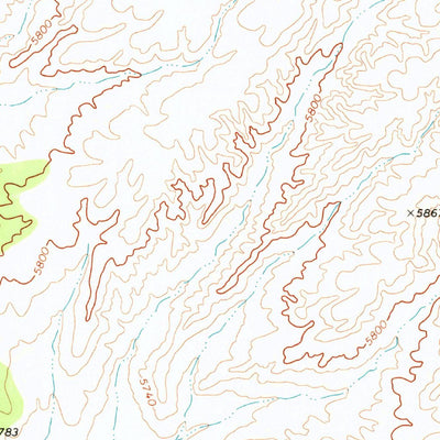 United States Geological Survey Mount Wilson SW, NV (1970, 24000-Scale) digital map