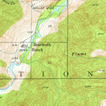 United States Geological Survey Mount Wood, MT (1939, 62500-Scale) digital map