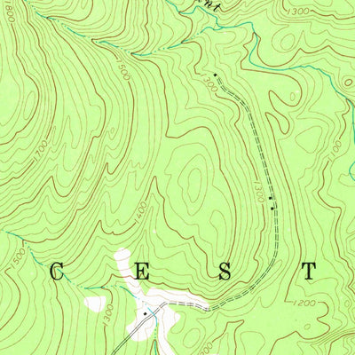 United States Geological Survey Mount Worcester, VT (1968, 24000-Scale) digital map