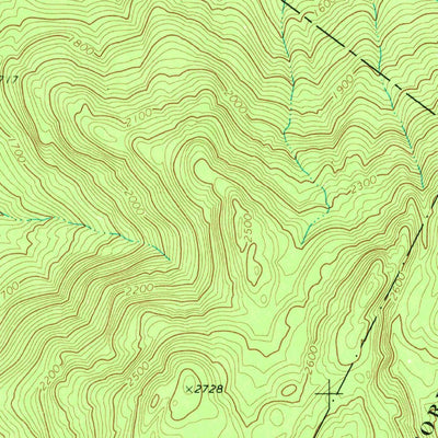 United States Geological Survey Mount Worcester, VT (1968, 24000-Scale) digital map