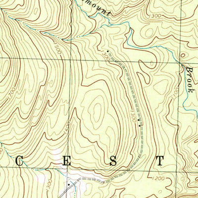 United States Geological Survey Mount Worcester, VT (1999, 24000-Scale) digital map