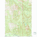 United States Geological Survey Mount Wow, WA (1971, 24000-Scale) digital map