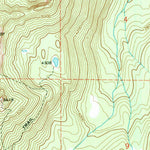 United States Geological Survey Mount Wow, WA (1971, 24000-Scale) digital map