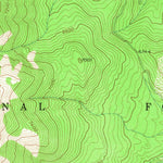 United States Geological Survey Mount Wright, MT (1958, 24000-Scale) digital map