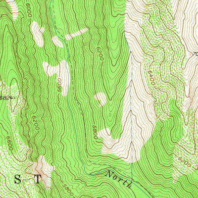 United States Geological Survey Mount Wright, MT (1958, 24000-Scale) digital map