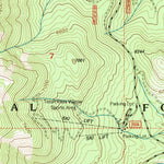 United States Geological Survey Mount Wright, MT (1995, 24000-Scale) digital map