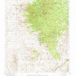 United States Geological Survey Mount Wrightson, AZ (1958, 62500-Scale) digital map
