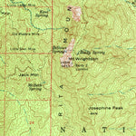 United States Geological Survey Mount Wrightson, AZ (1958, 62500-Scale) digital map