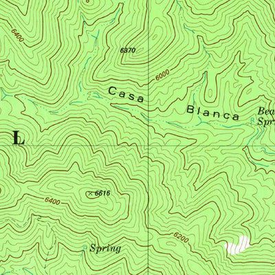 United States Geological Survey Mount Wrightson, AZ (1981, 24000-Scale) digital map