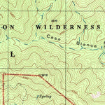 United States Geological Survey Mount Wrightson, AZ (1996, 24000-Scale) digital map