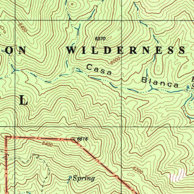 United States Geological Survey Mount Wrightson, AZ (1996, 24000-Scale) digital map