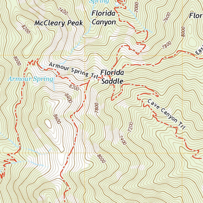 United States Geological Survey Mount Wrightson, AZ (2021, 24000-Scale) digital map