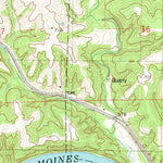 United States Geological Survey Mount Zion, IA (1981, 24000-Scale) digital map