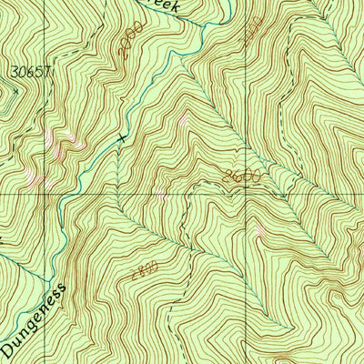 United States Geological Survey Mount Zion, WA (1990, 24000-Scale) digital map