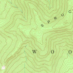United States Geological Survey Mount Zircon, ME (1967, 24000-Scale) digital map
