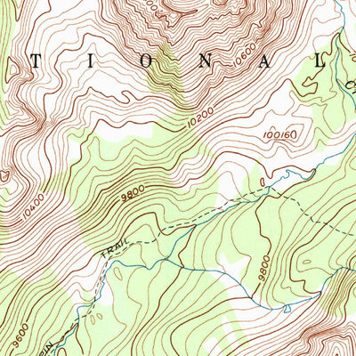 United States Geological Survey Mount Zirkel, CO (1955, 24000-Scale) digital map