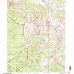 United States Geological Survey Mount Zirkel, CO (2000, 24000-Scale) digital map