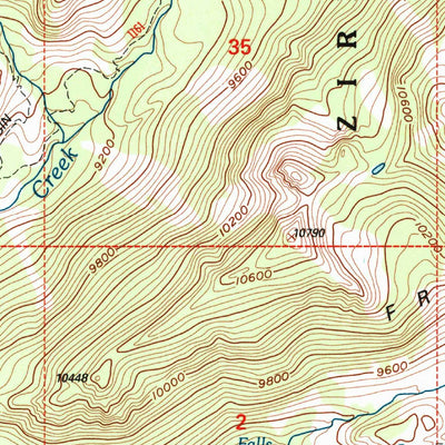 United States Geological Survey Mount Zirkel, CO (2000, 24000-Scale) digital map