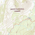 United States Geological Survey Mount Zirkel, CO (2022, 24000-Scale) digital map