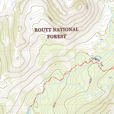 United States Geological Survey Mount Zirkel, CO (2022, 24000-Scale) digital map