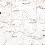 United States Geological Survey Mountain City, NV (1986, 24000-Scale) digital map