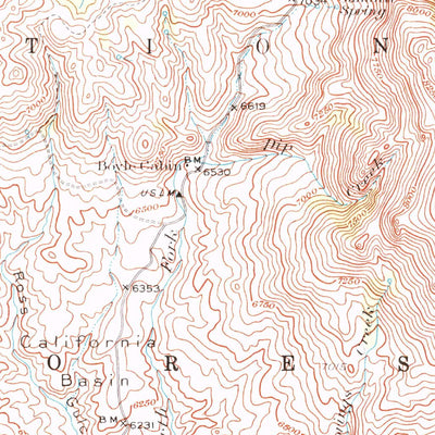 United States Geological Survey Mountain City, NV-ID (1936, 62500-Scale) digital map