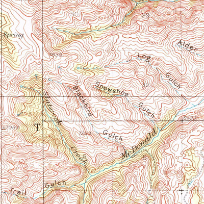 United States Geological Survey Mountain City, NV-ID (1936, 62500-Scale) digital map